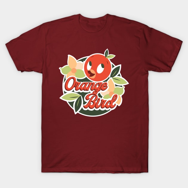 The Orange Bird T-Shirt by Lunamis